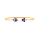tanzanite cut bracelet