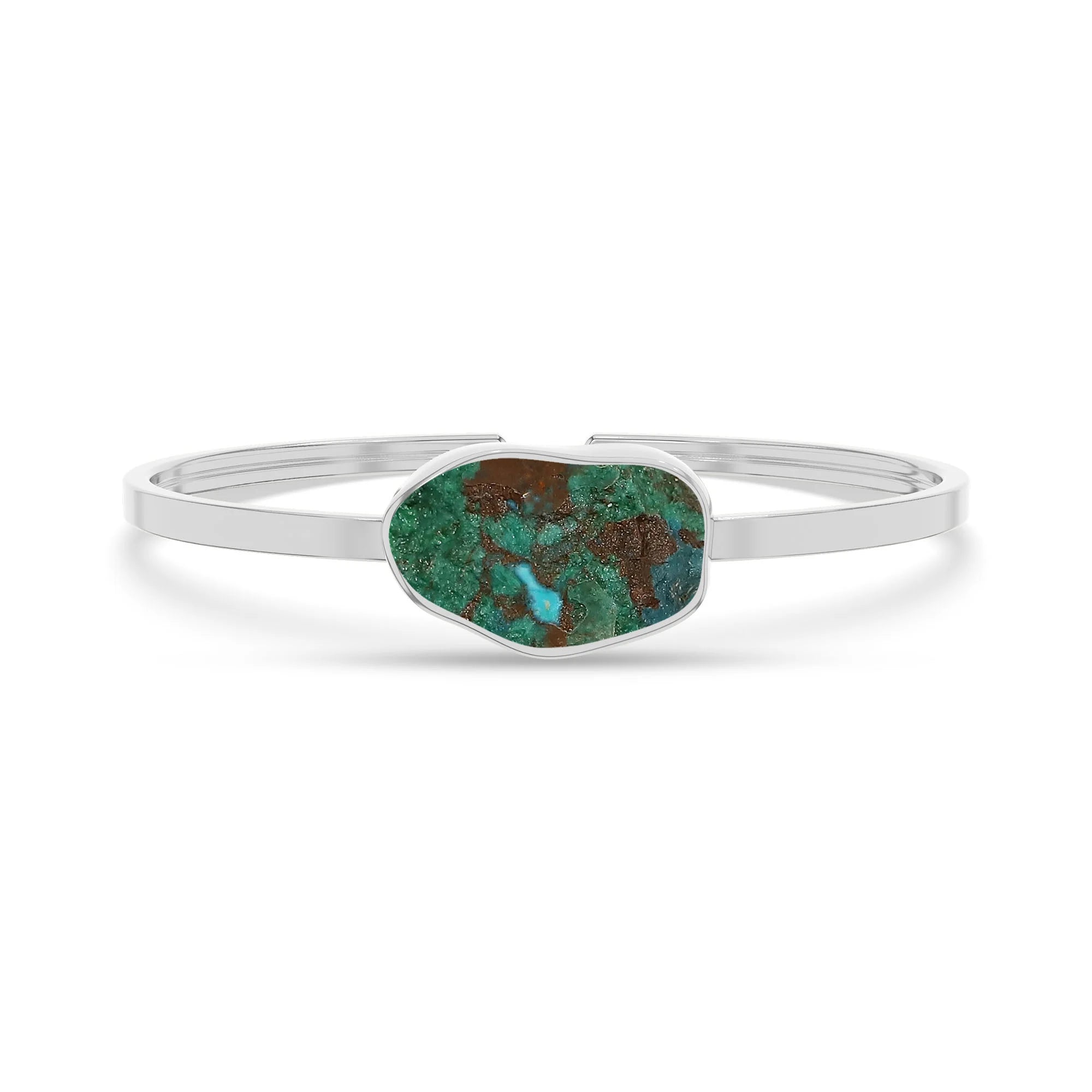 chrysocolla rough bracelet