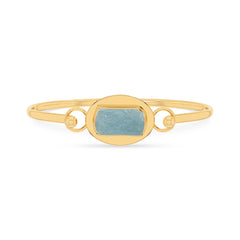 aquamarine rough bracelet