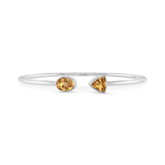 citrine cut bracelet