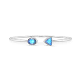labradorite cut bracelet