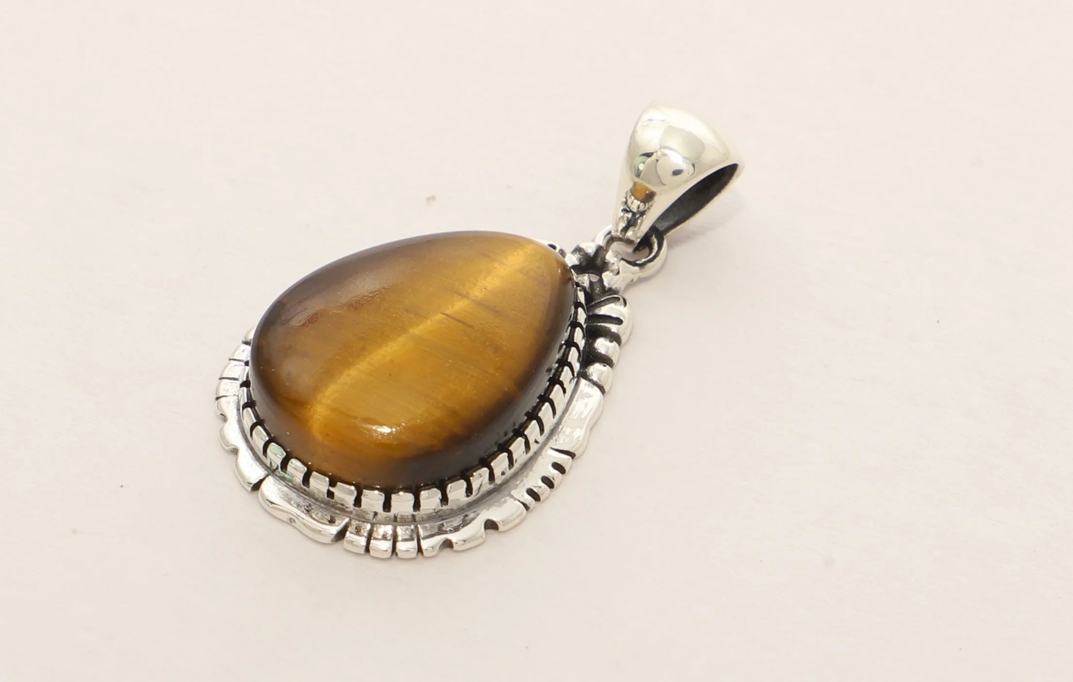 tiger eye pendant