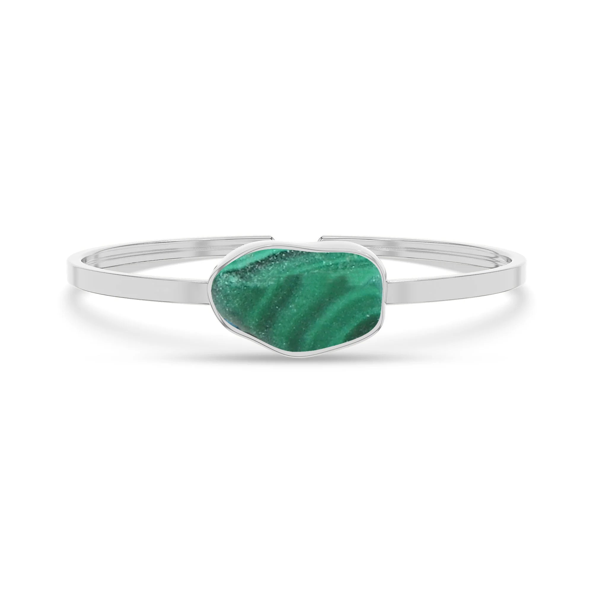 malachite rough bracelet