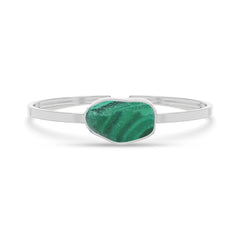 malachite rough bracelet