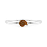 ammonite rough bracelet