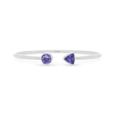 tanzanite cut bracelet