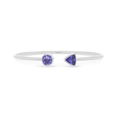 tanzanite cut bracelet