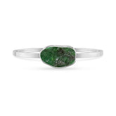 emerald rough bracelet