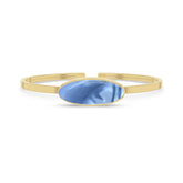 blue opal rough bracelet