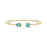 paraiba apatite cut bracelet