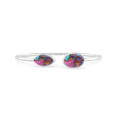 pink spiny oyster cab bracelet