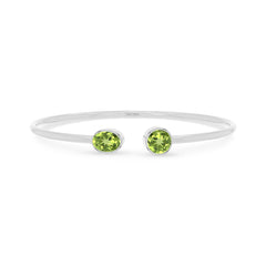 peridot cut bracelet