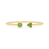 peridot cut bracelet