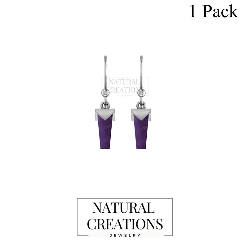 amethyst earrings