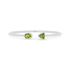 peridot cut bracelet