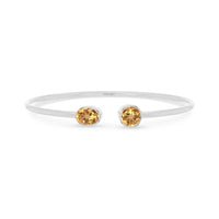 citrine cut bracelet