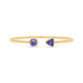 tanzanite cut bracelet