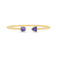tanzanite cut bracelet
