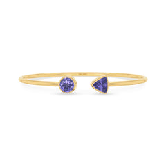 tanzanite cut bracelet