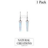 rainbow moonstone earrings