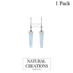 rainbow moonstone earrings