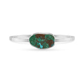 chrysocolla rough bracelet