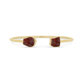 garnet twister bracelet