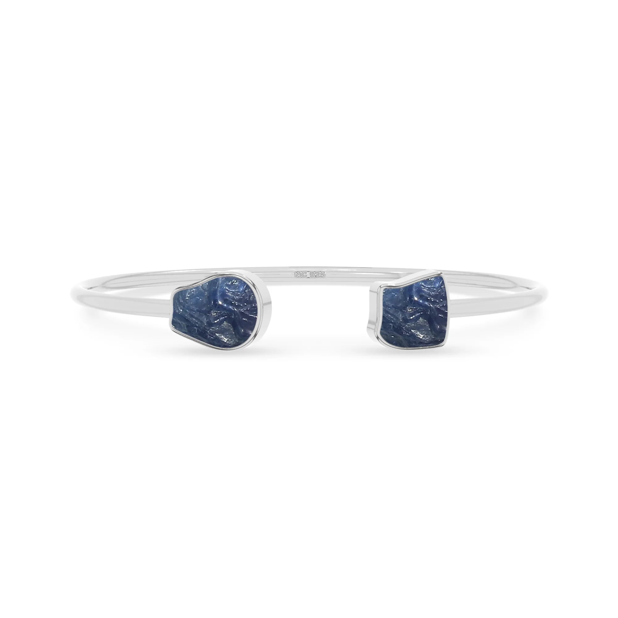blue sapphire twister bracelet