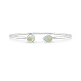 ethiopian opal cab bracelet