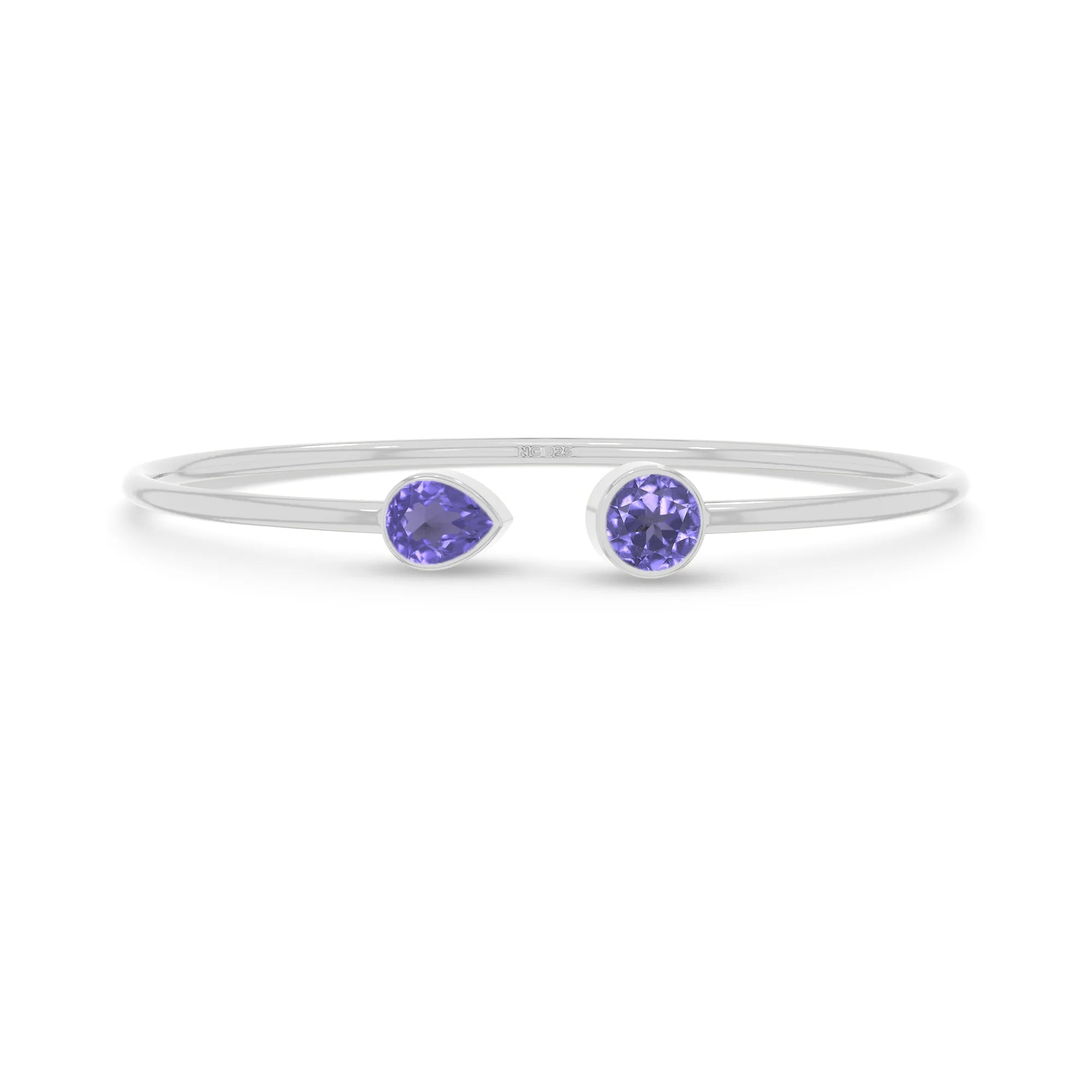tanzanite cut bracelet