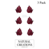 ruby earrings
