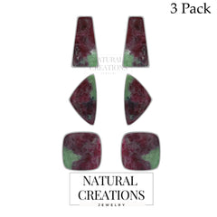 ruby zoisite earrings