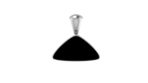 black onyx pendant
