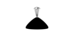 black onyx pendant