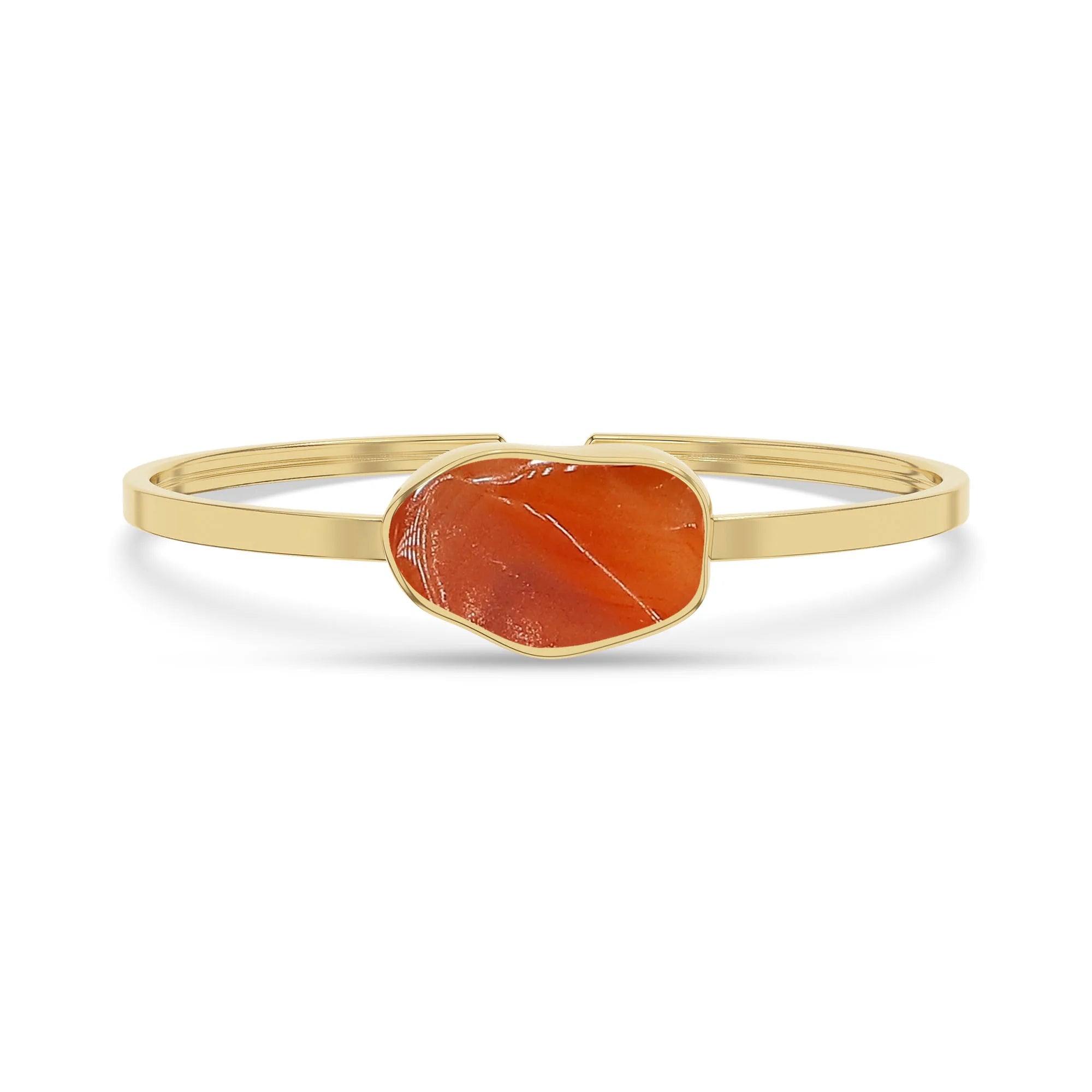 amber rough bracelet