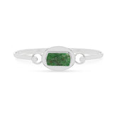 emerald rough bracelet