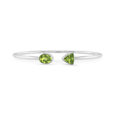 peridot cut bracelet