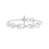 herkimer rough bracelet