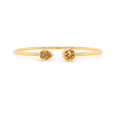 citrine cut bracelet