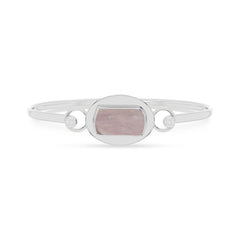 morganite rough bracelet