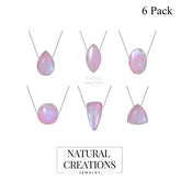 pink moonstone pendant