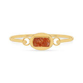 sunstone rough bracelet