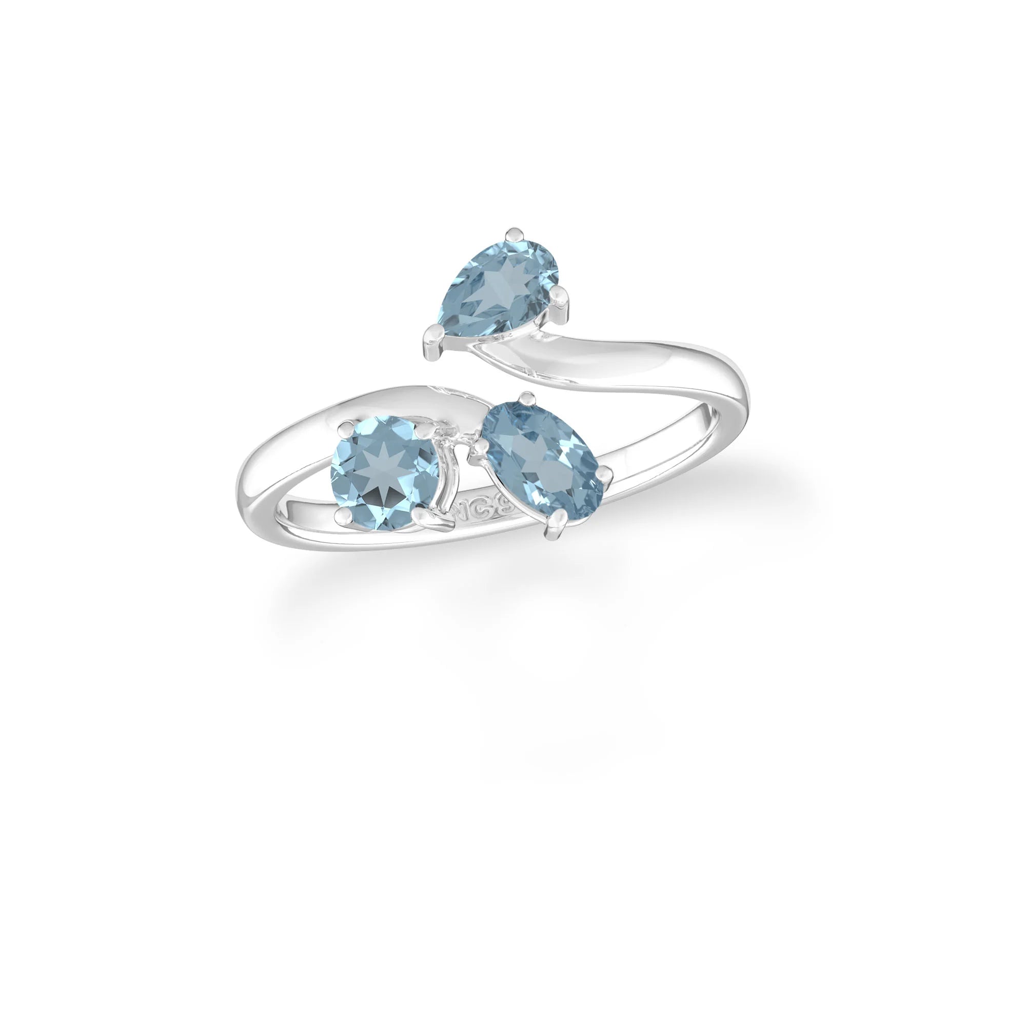 sky-blue-topaz prong-set ring