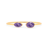 charoite cab bracelet