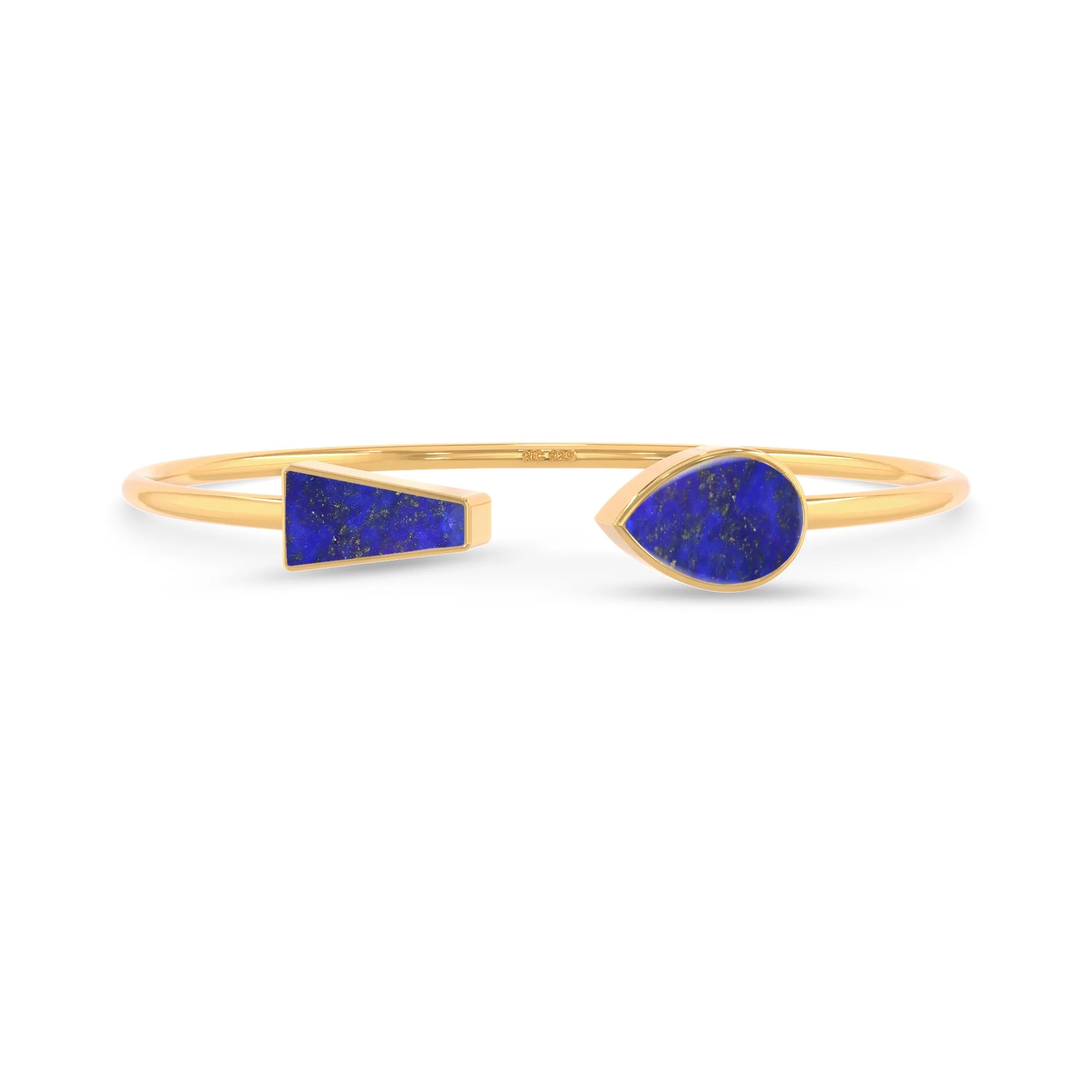 lapis lazuli cab bracelet