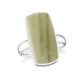 imperial-jasper bezel-set ring