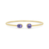 tanzanite cut bracelet