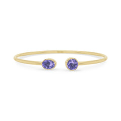 tanzanite cut bracelet