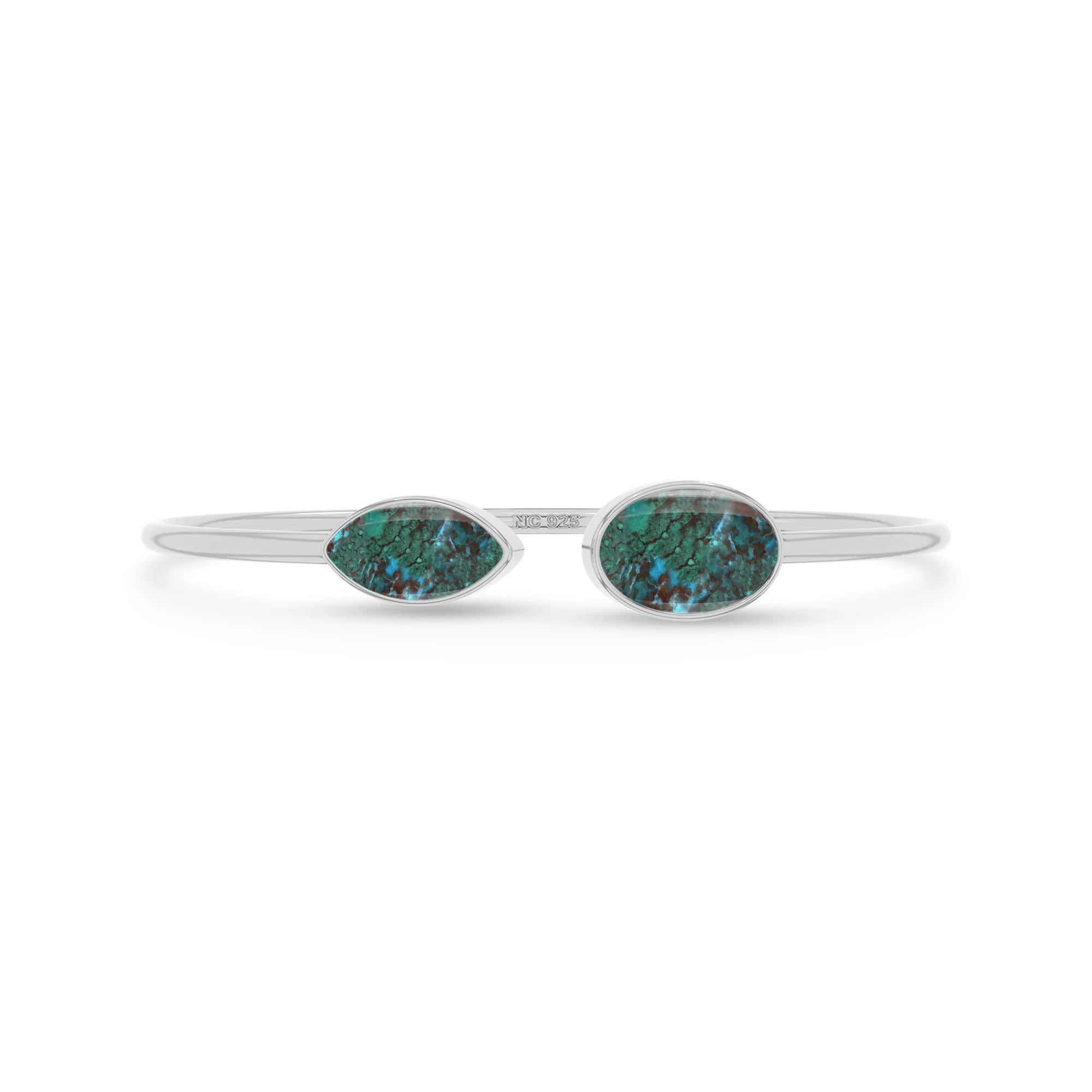 chrysocolla cab bracelet