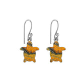 bumble bee slice earrings